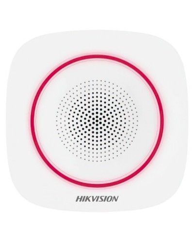 DS-PS1-II-WE(RU) Red Indicator. Оповещатель свето-звуковой радиоканальный. AX PRO Hikvision в Армавире
