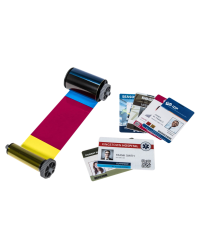 ASOL-YMCKO250. Лента полноцветная с черной панелью и оверлеем (YMCKO) с чистящим роликом. Advent SOLID в Армавире