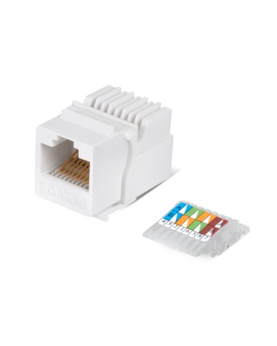 KJ-RJ45-Cat.6-Toolless (7959c): Вставка Keystone Jack RJ-45 в Армавире