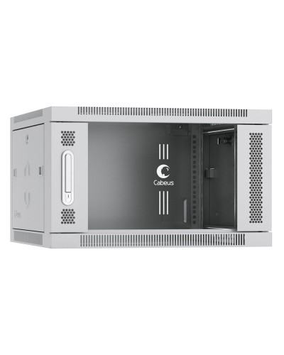 SH-05F-6U60/45 (7058c). Шкаф телекоммуникационный 19 настенный 6U. CABEUS в Армавире