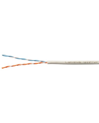 UTP-2P-Cat.5e-SOLID-GY-100 (7169c-5). Кабель «витая пара» (LAN) для структурированных систем связи. CABEUS в Армавире