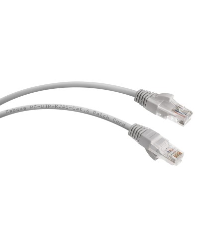 PC-UTP-RJ45-Cat.6-2m (7268c), серый. Патч-корд медный. CABEUS в Армавире