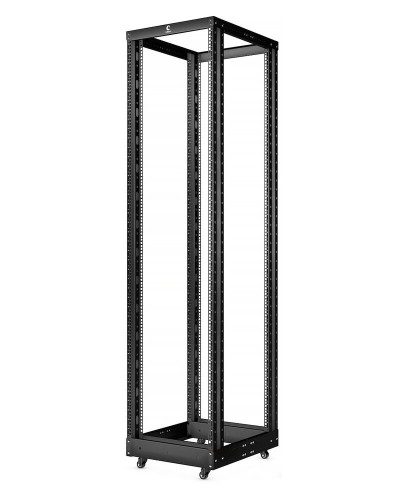RA-32U-1000-BK (10158c). Открытая стойка 19, 32U, двухрамная, усиленная, цвет черный. CABEUS в Армавире