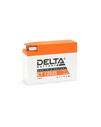 Delta CT 12025. Аккумулятор герметичный свинцово-кислотный стартерный. Delta в Армавире