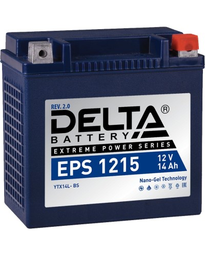 Delta EPS 1215. Аккумулятор герметичный свинцово-кислотный стартерный. Delta в Армавире