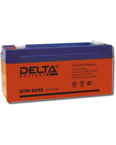 Delta DTM 6032. Аккумулятор герметичный свинцово-кислотный. Delta в Армавире