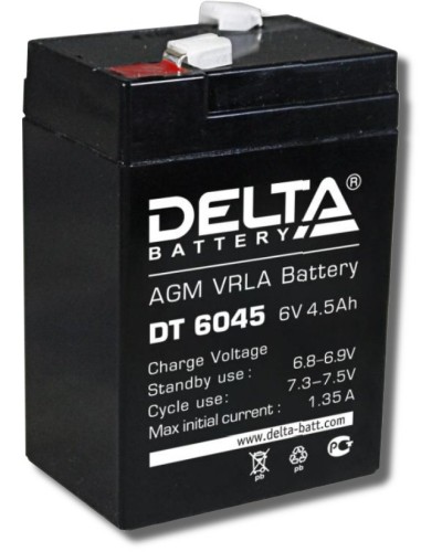Delta DT 6045. Аккумулятор герметичный свинцово-кислотный. Delta в Армавире