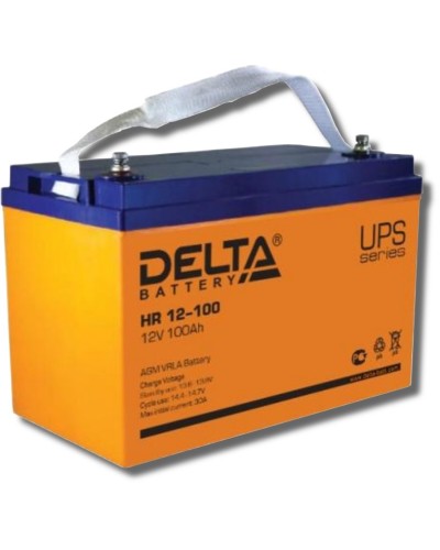 Delta HR 12-100. Аккумулятор герметичный свинцово-кислотный. Delta в Армавире