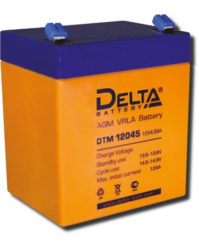 Delta DTM 12045. Аккумулятор герметичный свинцово-кислотный. Delta в Армавире