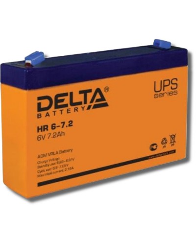 Delta HR 6-7.2. Аккумулятор герметичный свинцово-кислотный. Delta в Армавире