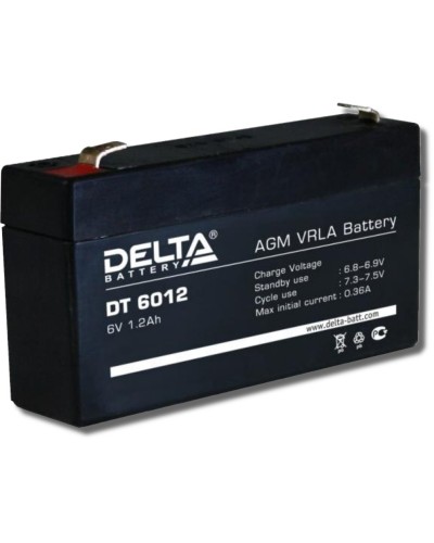 Delta DT 6012. Аккумулятор герметичный свинцово-кислотный. Delta в Армавире