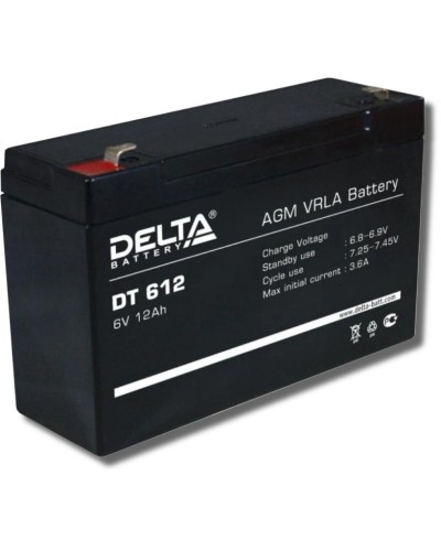 Delta DT 612. Аккумулятор герметичный свинцово-кислотный. Delta в Армавире
