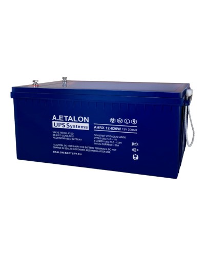 A.ETALON AHRX 12-820W (120). Аккумулятор герметичный свинцово-кислотный. ETALON в Армавире