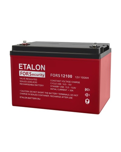 ETALON FORS 12100. Аккумулятор герметичный свинцово-кислотный. ETALON в Армавире