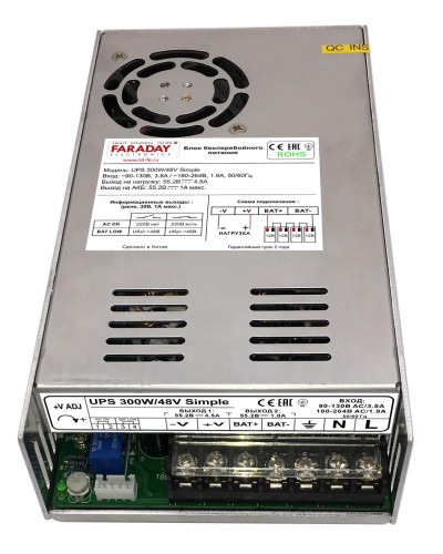 UPS 300W/48V Simple. Блок бесперебойного питания. FARADAY в Армавире
