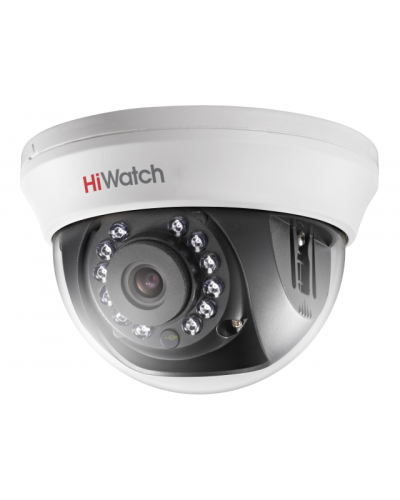 DS-T591(C) (3.6 mm). Бюджетная видеокамера мультиформатная купольная. HiWatch в Армавире