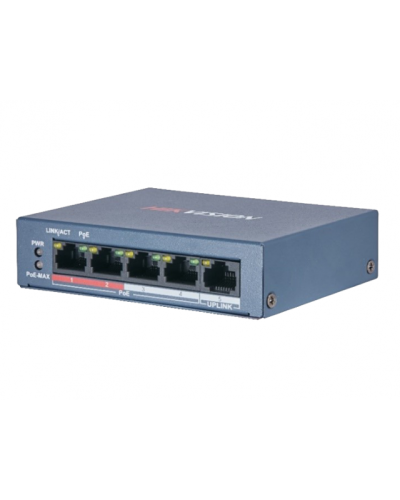 DS-3E0105P-E/M(B). Коммутатор с питанием POE. Hikvision в Армавире