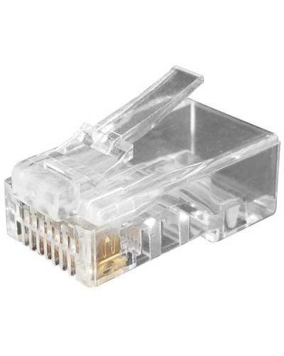 PLUG-8P8C-U-C6-100 (100 шт). Разъем RJ-45. Hyperline в Армавире