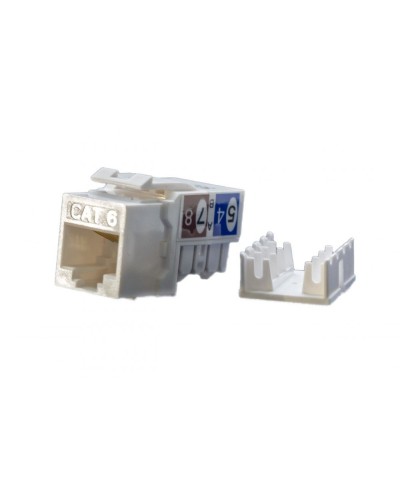 KJ9-8P8C-C6-90-WH. Вставка Keystone Jack RJ-45. Hyperline в Армавире