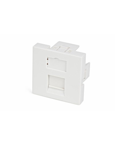 SIP2-1K-M45-45. Вставка 45х45 для 1 модуля формата Keystone Jack, со шторкой. Hyperline в Армавире
