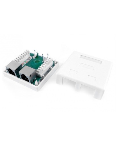 SB1-2-8P8C-C6-SH-WH. Розетка RJ-45. Hyperline в Армавире