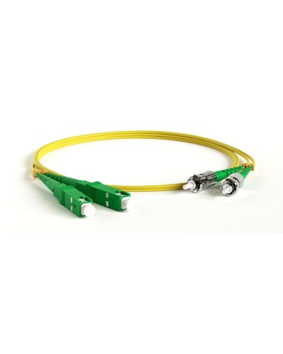 FC-D2-9-SC/AR-ST/AR-H-1M-LSZH-YL. Патч-корд волоконно-оптический ST-SC. Hyperline в Армавире