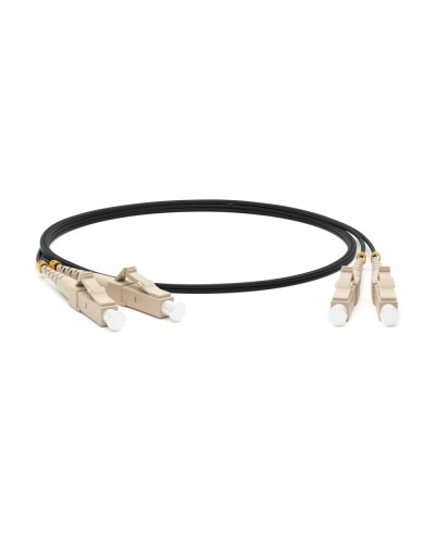 FC-D2-50-LC/PR-LC/PR-H-1M-LSZH-BK. Патч-корд волоконно-оптический многомодовый. Hyperline в Армавире