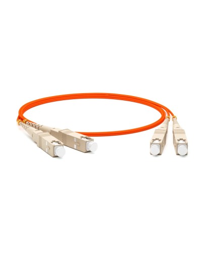 FC-D2-50-SC/PR-SC/PR-H-2M-LSZH-OR. Патч-корд волоконно-оптический SC-SC. Hyperline в Армавире