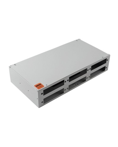 FO-19R-2U-6xSLT-W140H42-48UN-GY. Кросс оптический 19. Hyperline в Армавире
