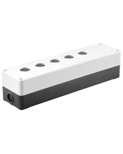 Корпус КП105(6) для кнопок 5(6) мест белый (BKP10-6-K01). Корпус для кнопочных постов. IEK в Армавире