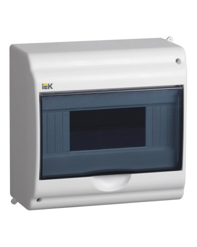 Корпус пластиковый КМПн 2/9-2 IP31 белый KREPTA 3 (MKP42-N-09-31-02). Щиток модульный с прозрачной дверцей, настенный. IEK в Армавире
