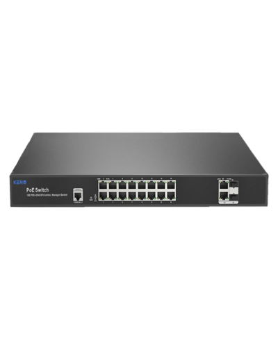KN-SW1602SFP/M2. Коммутатор с питанием по PoE. KENO в Армавире