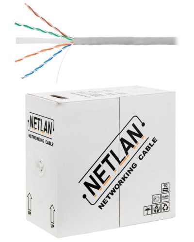 U/UTP 4pair, Cat6, Solid, In, PVC (EC-UU004-6-PVC-GY). Кабель «витая пара» (LAN) для структурированных систем связи. NETLAN в Армавире