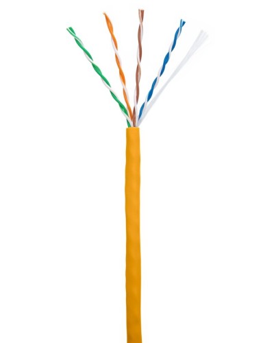 U/UTP 4pair, Cat5e, In, LSZH (EC-UU004-5E-LSZH-OR). Кабель «витая пара» (LAN) для структурированных систем связи. NETLAN в Армавире
