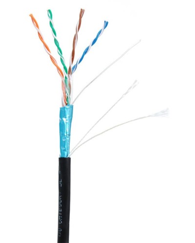 F/UTP 4pair, Cat5e, Out, PE (EC-UF004-5E-PE-BK-1). Кабель «витая пара» (LAN) для структурированных систем связи. NETLAN в Армавире