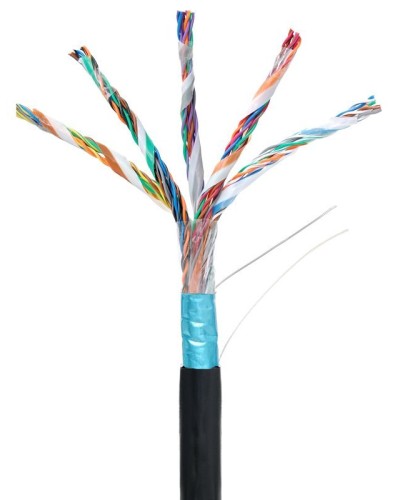 F/UTP 25pair, Cat5, Out, PE (EC-UF025-5-PE-BK-3). Кабель «витая пара» (LAN) для структурированных систем связи. NETLAN в Армавире