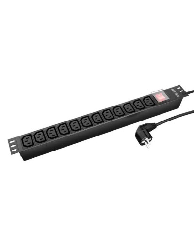 NTSS-PDU-DA2039 гор.размещ. 12xC13 базовые 16A Schuko 2м. Блок розеток 19. NTSS в Армавире