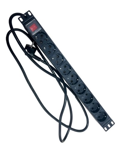 NTSS-PDU-DA2036 гор.размещ. 9xSchuko базовые 16A Schuko 2м. Блок розеток 19. NTSS в Армавире