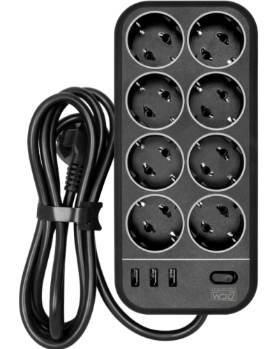 SP-08 USB03AB 1,8 M. Сетевой фильтр. POWERCOM в Армавире