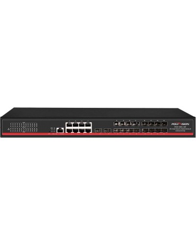 PND-M8G-18F. Коммутатор управляемый оптический 26 портовый. Polyvision в Армавире
