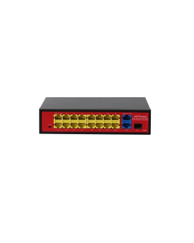 PND-16P-2G1F Lite (180W). Коммутатор неуправляемый 18-портовый с PoE. Polyvision в Армавире