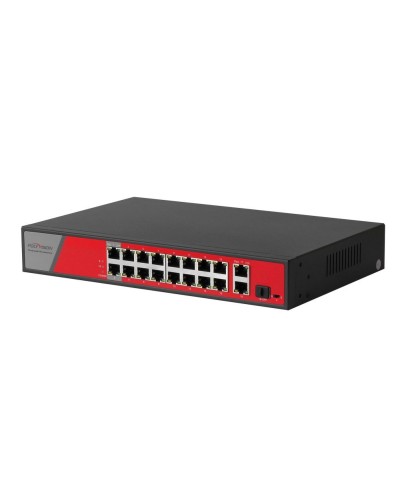 PND-16P-2G1F-BT2 (300W). Коммутатор гибридный 16+2+1 с PoE. Polyvision в Армавире