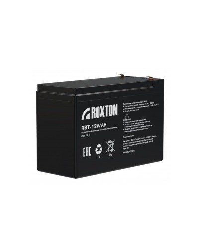 RBT-12V7AH. Аккумулятор герметичный свинцово-кислотный. ROXTON в Армавире