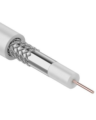RG-6, CCS 1,00(15%) Al 32х0,12 In PVC. Кабель коаксиальный омедненный. SUPRLAN в Армавире