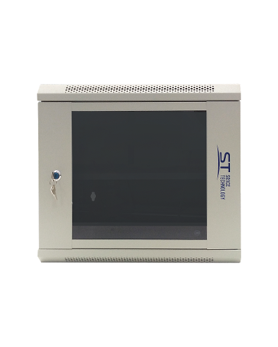 ST-NC9U600 (серый) С ПОЛКОЙ. Шкаф телекоммуникационный 19 настенный 9U. Space Technology в Армавире