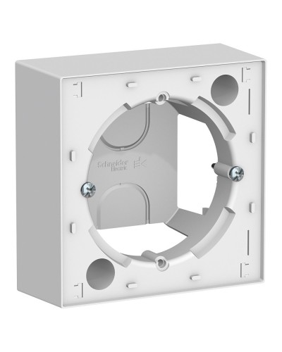 AtlasDesign коробка для наружного монтажа, белая (ATN000100). Коробка для наружного монтажа. Systeme Electric в Армавире