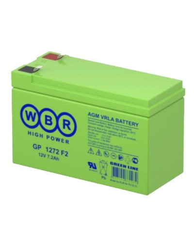 WBR GP1272 F2 (12V28W). Аккумулятор герметичный свинцово-кислотный. WBR в Армавире