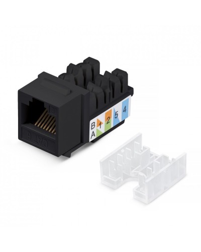 WR-KJ-RJ45-C5E-90-SW-BK. Вставка Keystone Jack RJ-45. WRLine в Армавире
