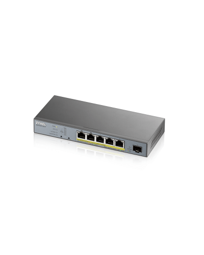GS1350-6HP-EU0101F. L2 коммутатор PoE+ для IP-видеокамер. ZYXEL в Армавире