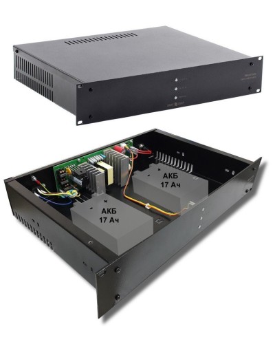 СКАТ-1200И7 RACK (СКАТ ИБП-12/5-2x17-RACK) (2142). Источник вторичного электропитания резервированный. Бастион в Армавире